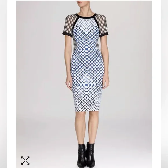 Karen millen clearance star print dress